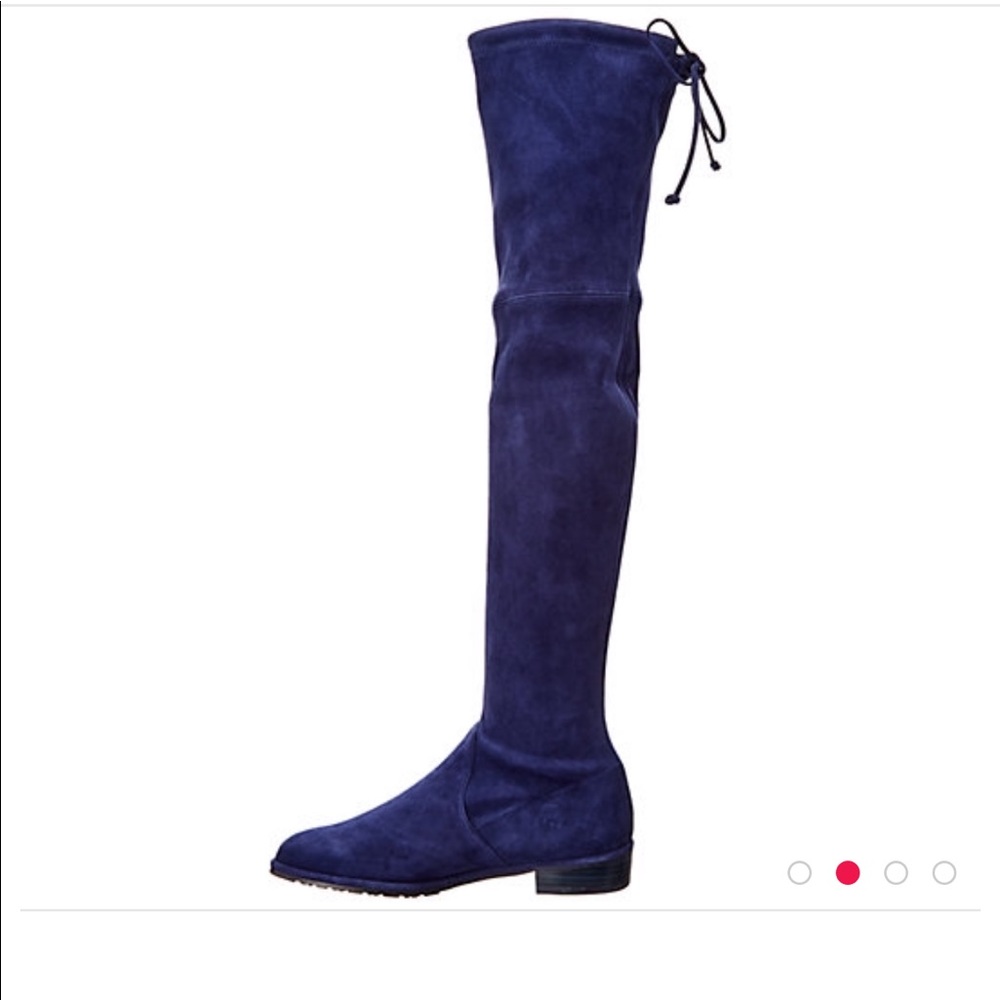 Stuart Weitzman Lowland Suede Over-the-Knee Boot